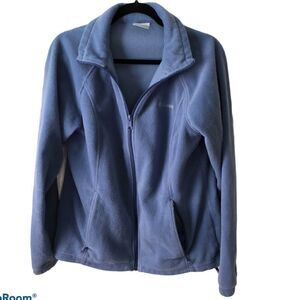 Columbia Blue Fleece Jacket L